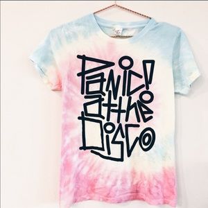 Panic At The Disco Tie Dye Tee, Size Small